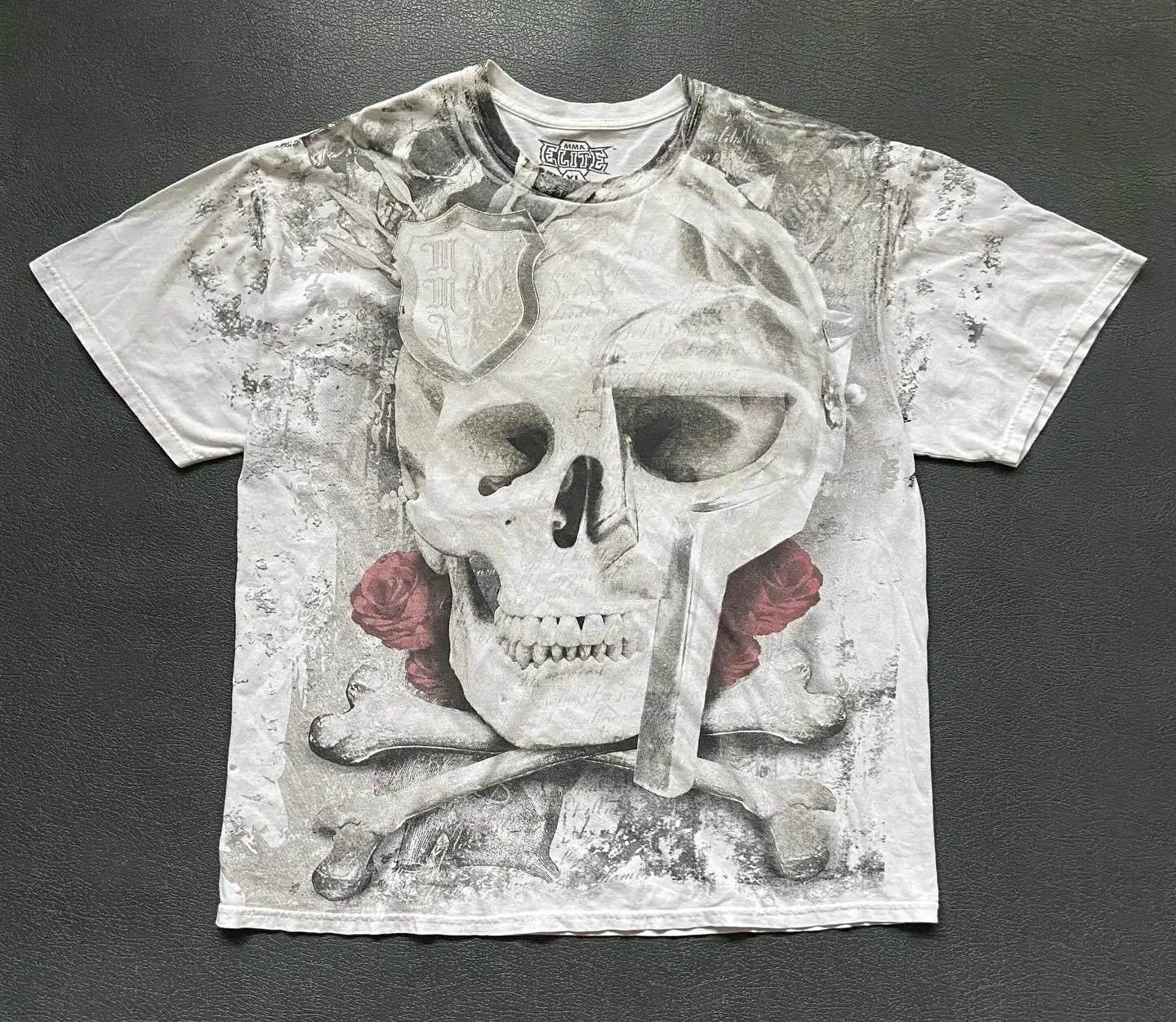2000s Graphic T Shirts Suffering Skeleton Print Top Y2K Angel Hip Hop Harajuku high steet Plus Size Loose shirt Fashion Clothing