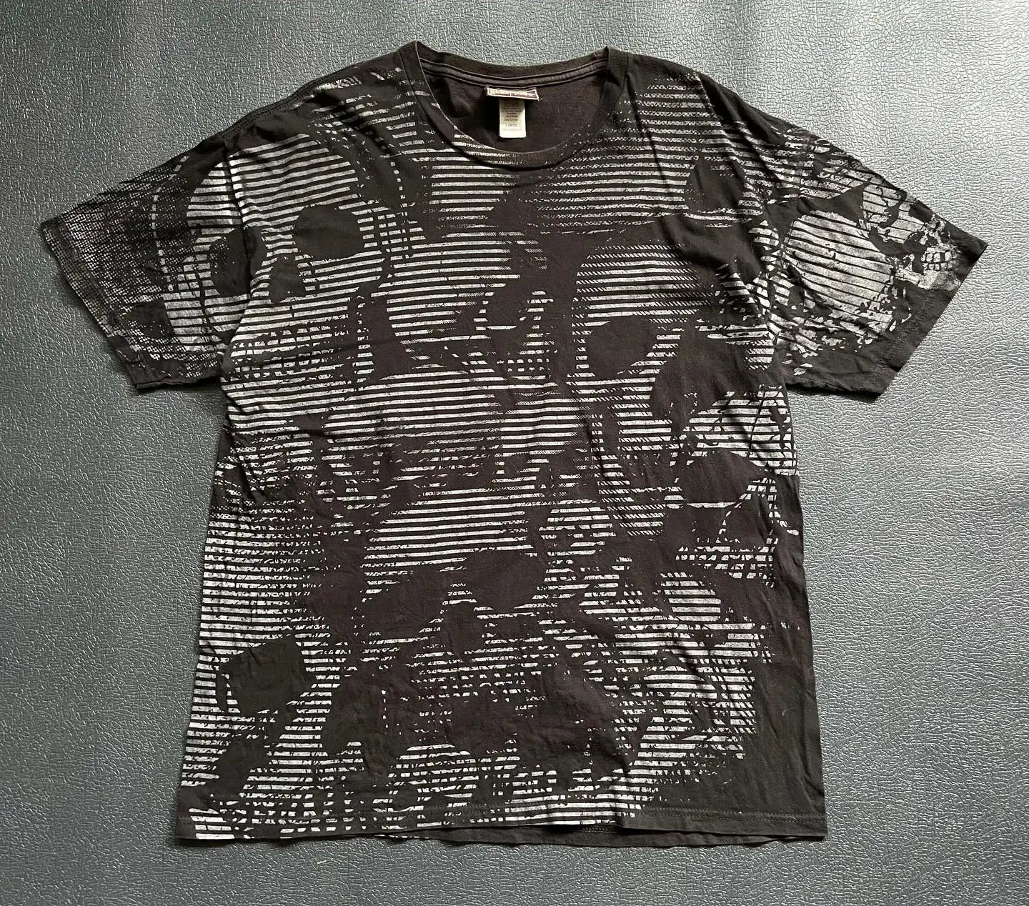 2000s Graphic T Shirts Suffering Skeleton Print Top Y2K Angel Hip Hop Harajuku high steet Plus Size Loose shirt Fashion Clothing